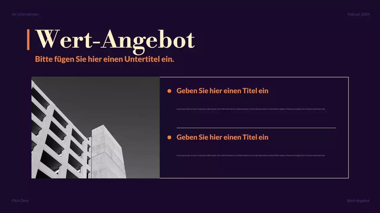 lila modernes Verkaufsgespräch Förderung