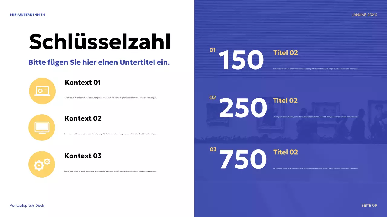 blue modern sales pitch promotion