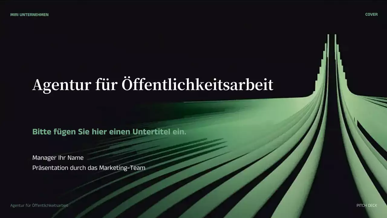 grünes abstraktes Geschäftsfeld