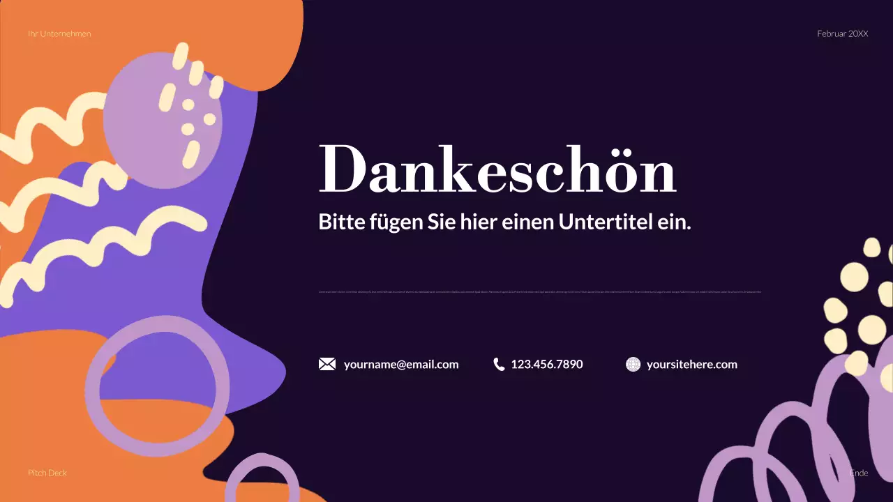 lila modernes Verkaufsgespräch Förderung