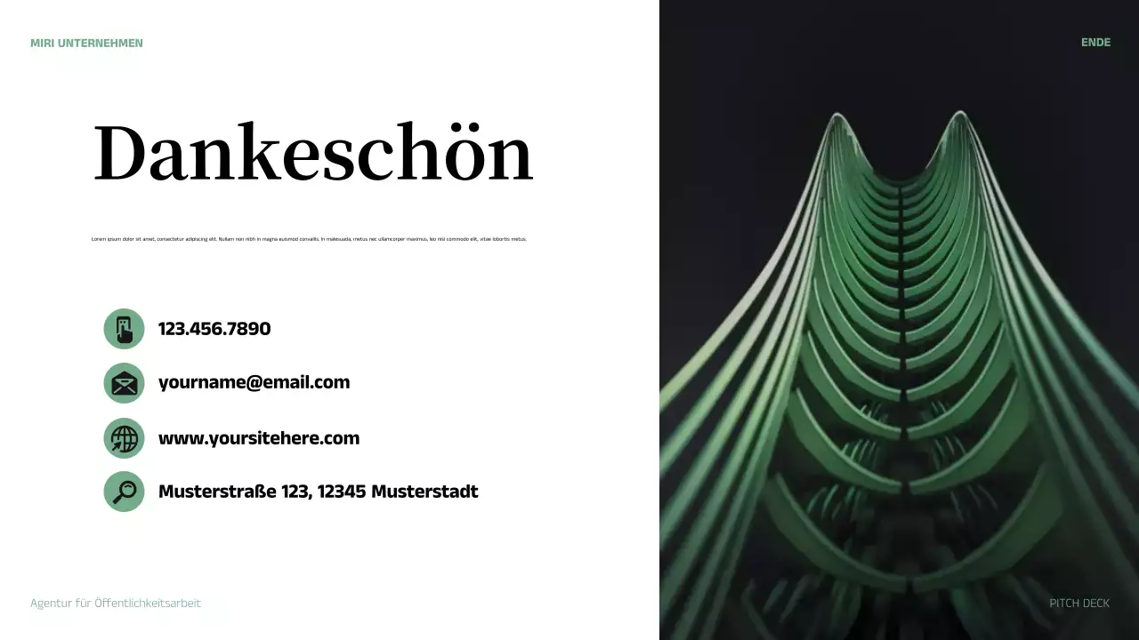 grünes abstraktes Geschäftsfeld