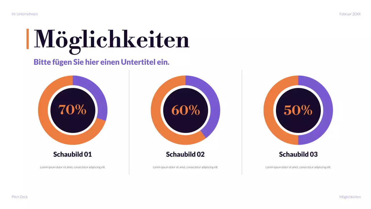 lila modernes Verkaufsgespräch Förderung