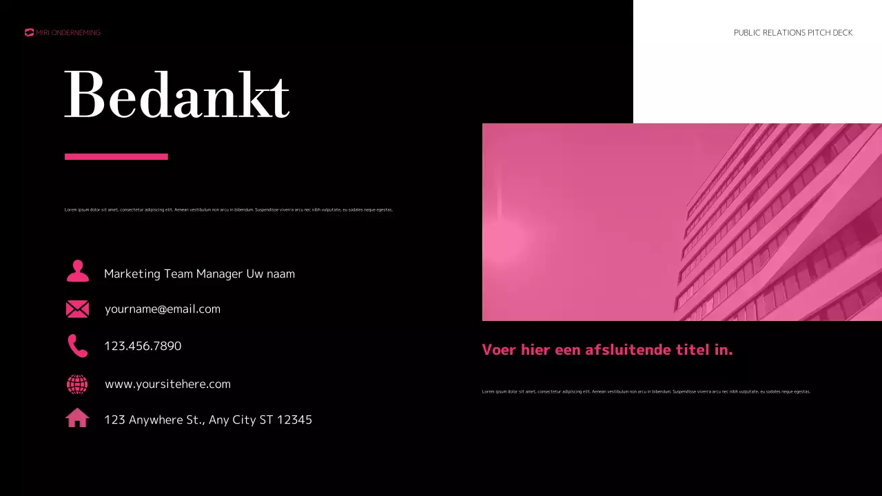 roze vet mediabericht