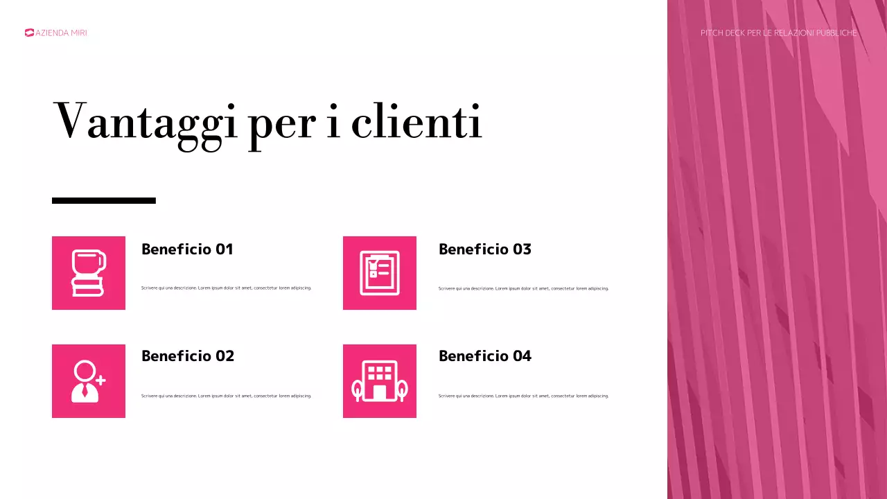 rapporto dei media in grassetto rosa