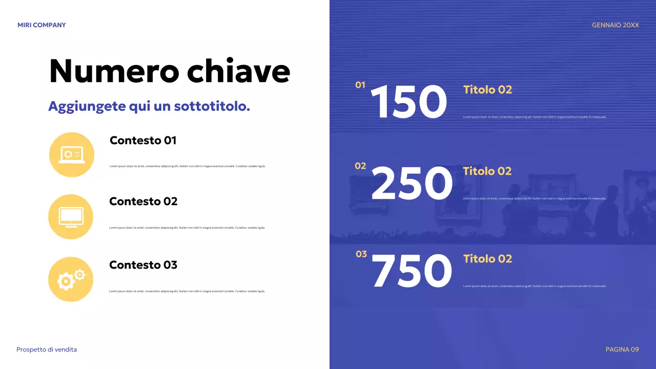 promozione di vendita moderna blu