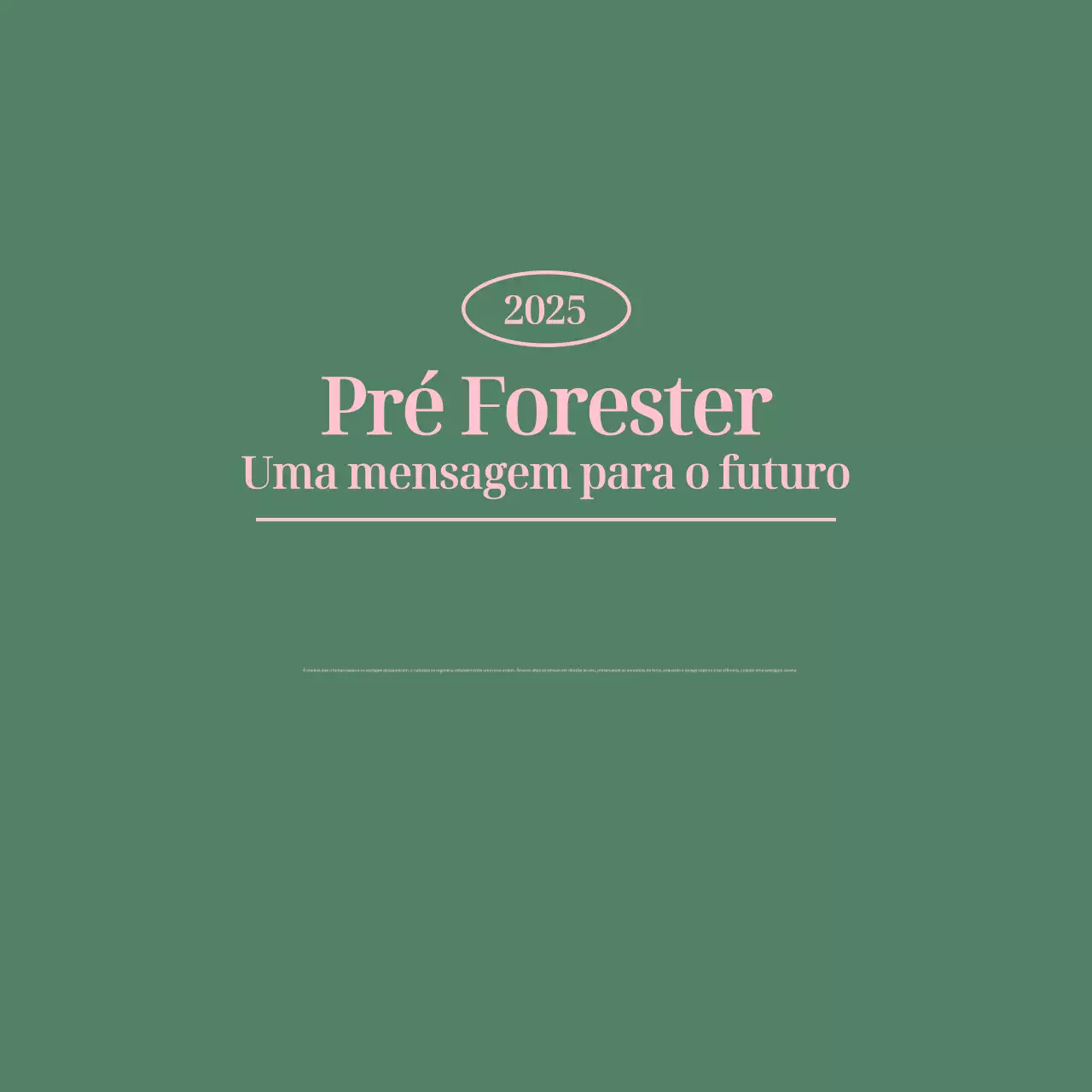 Promover um texto minimalista com frases emocionais