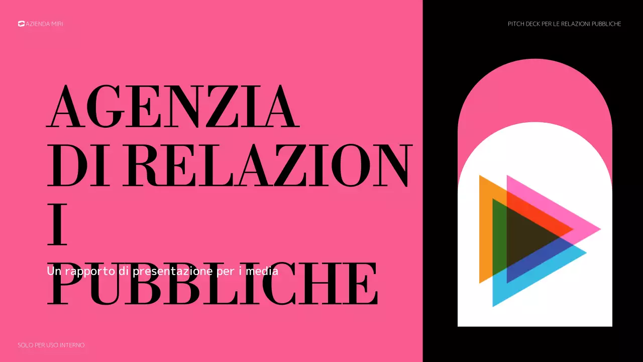 rapporto dei media in grassetto rosa