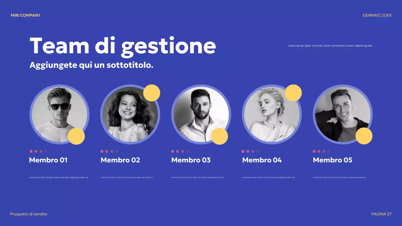 promozione di vendita moderna blu