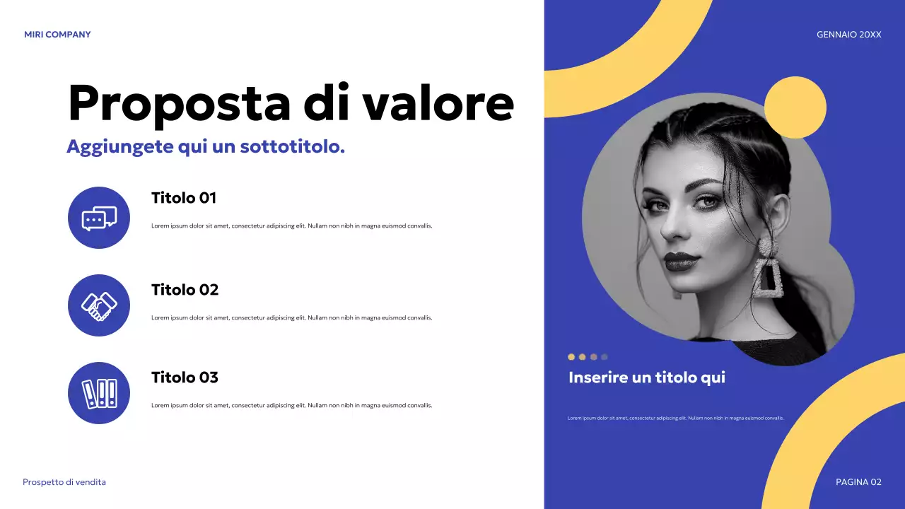 promozione di vendita moderna blu