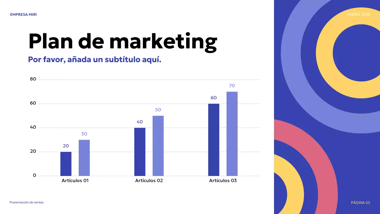 blue modern sales pitch promotion