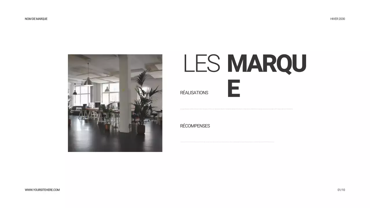 Catalogue de produits Beige Modern