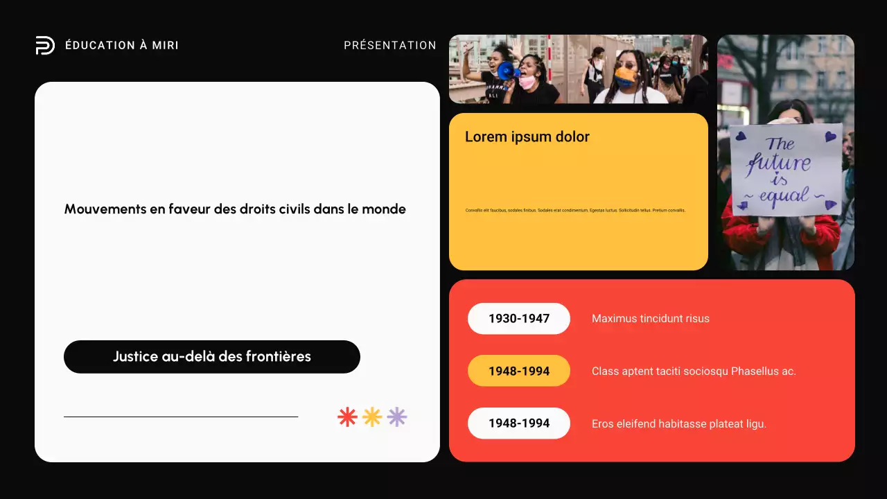Noir et rouge : les mouvements modernes de défense des droits civiques dans le monde entier