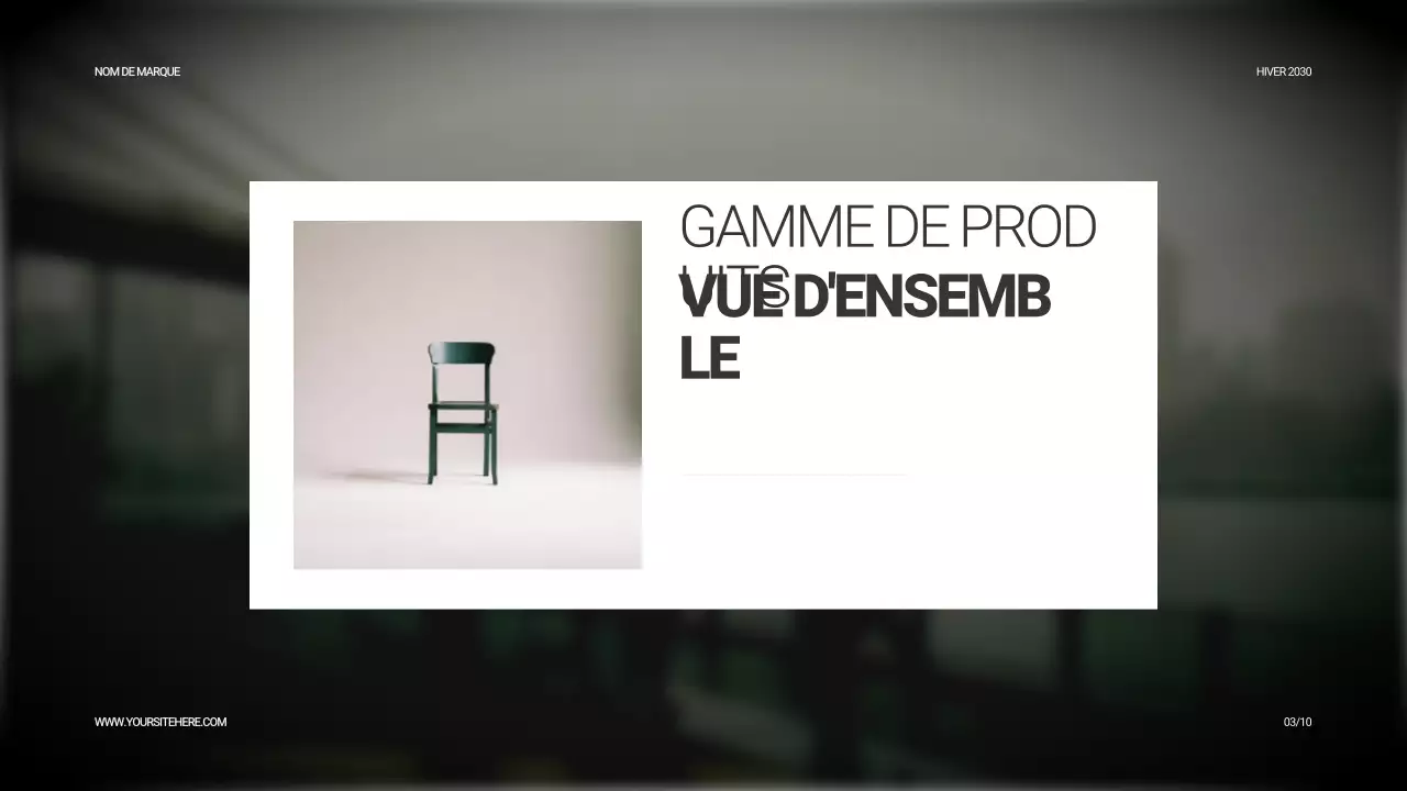 Catalogue de produits Beige Modern