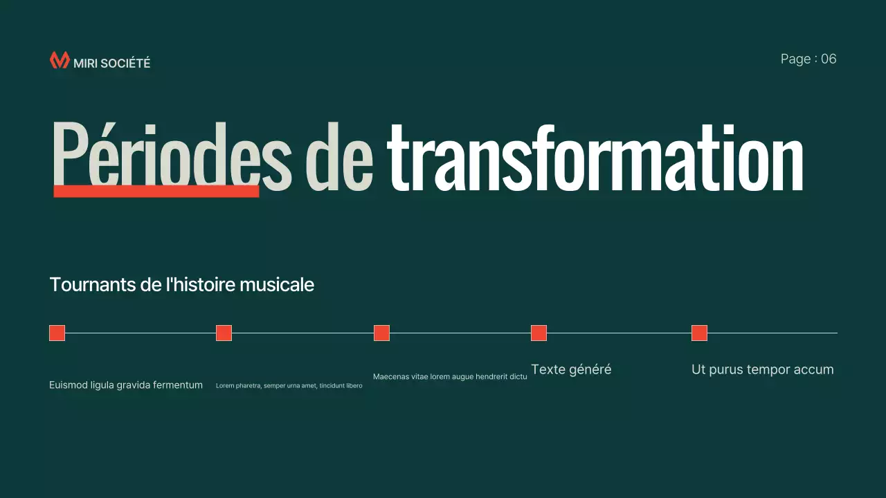 Présentation de la conférence sur la musique moderne de Teal