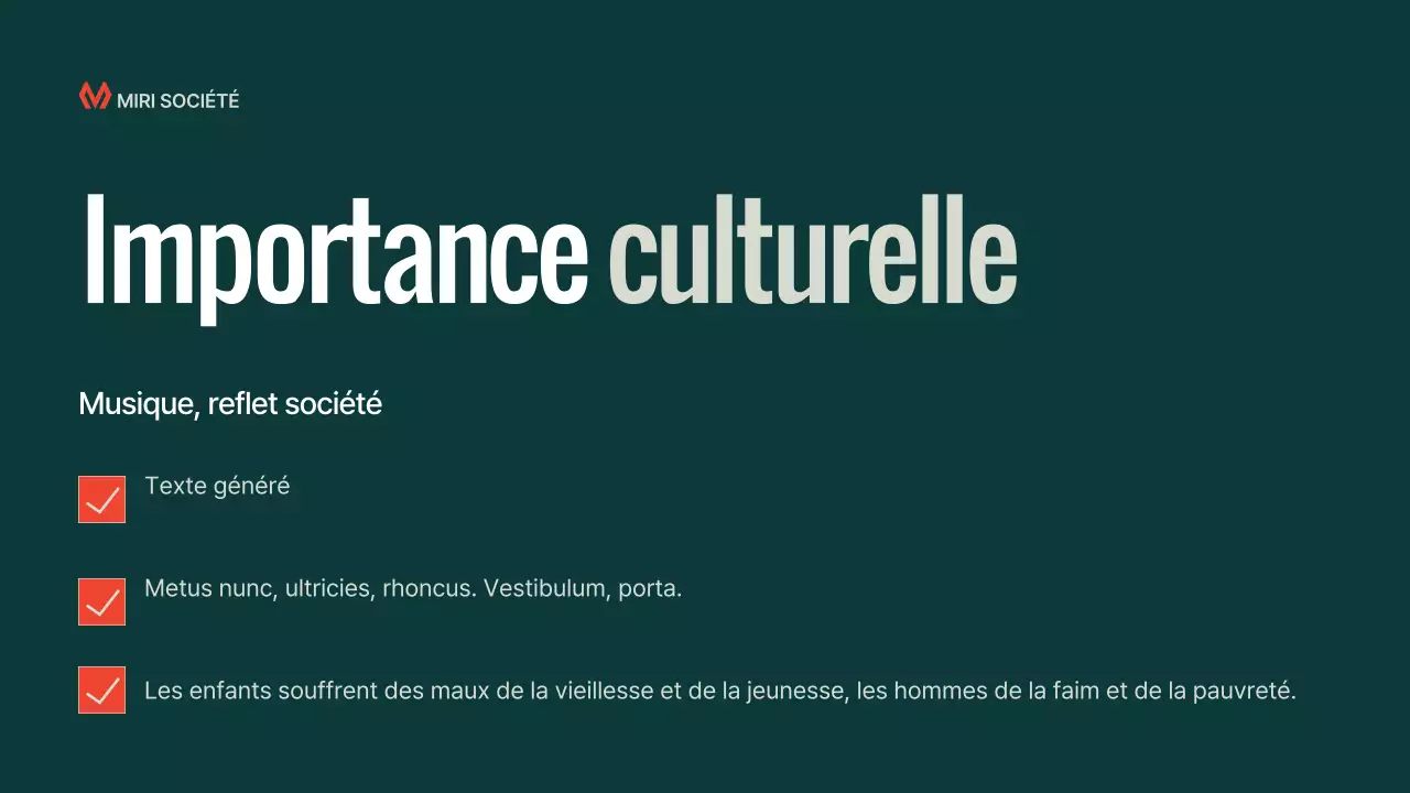 Présentation de la conférence sur la musique moderne de Teal