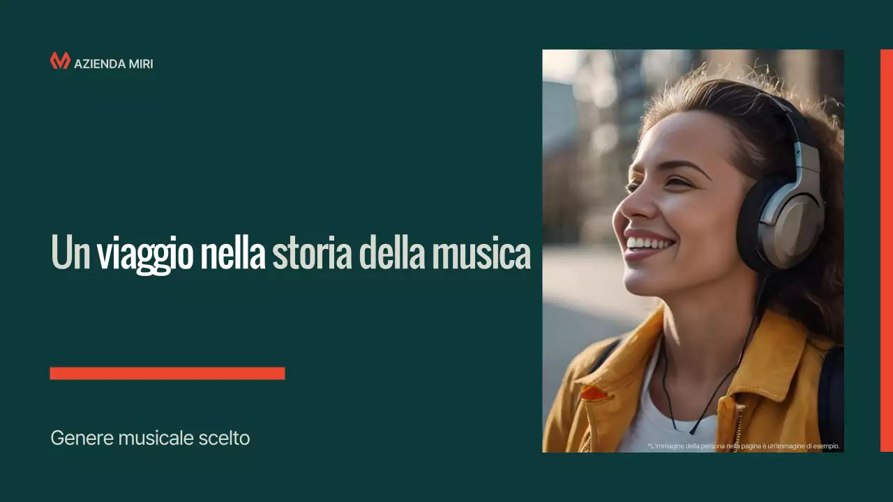 Presentazione della conferenza di musica moderna Teal