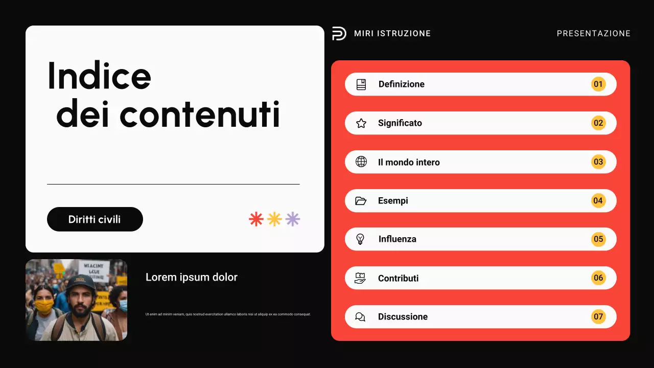 Nero e rosso I moderni movimenti per i diritti civili nel mondo