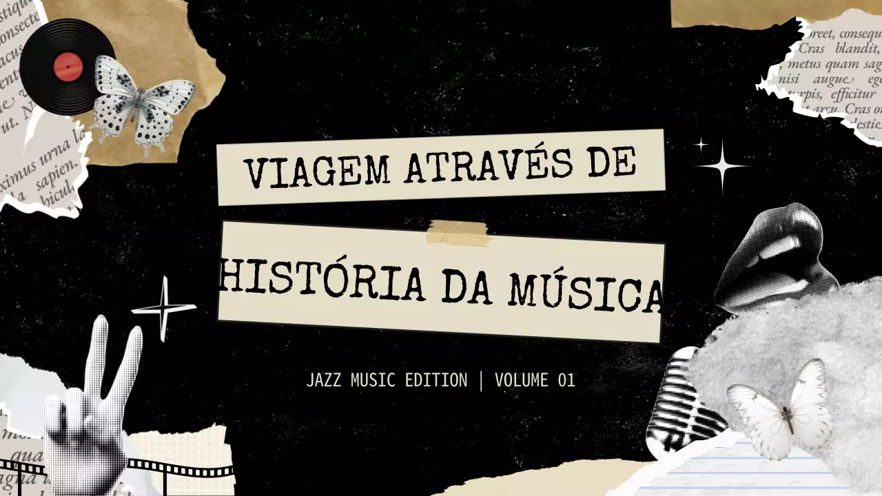 Apresentação da história da música vintage