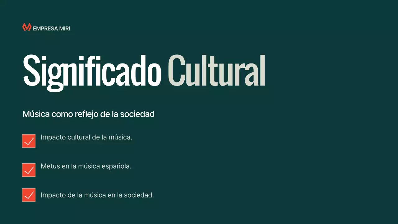 Presentación de la conferencia Teal Modern Music