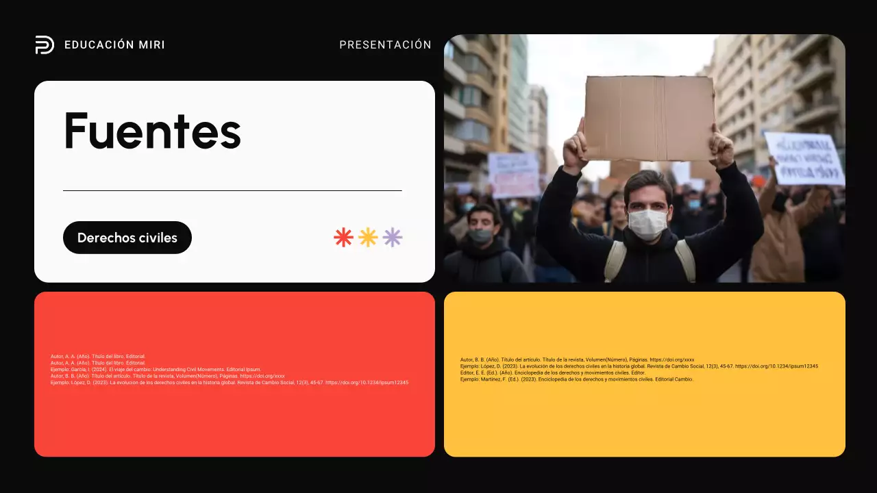 Negro y Rojo Movimientos modernos de derechos civiles en todo el mundo