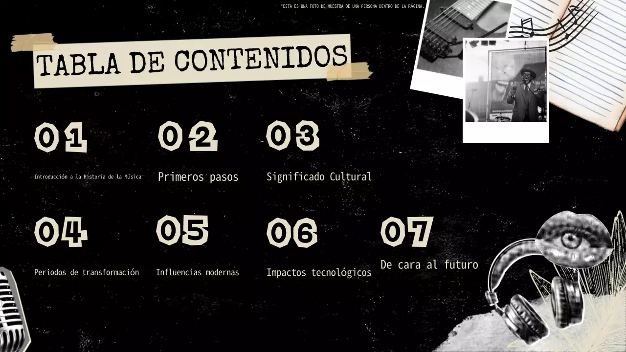 Presentación de la historia de la música antigua