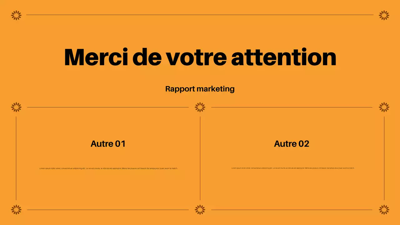 rapport de marketing sur la géométrie navale
