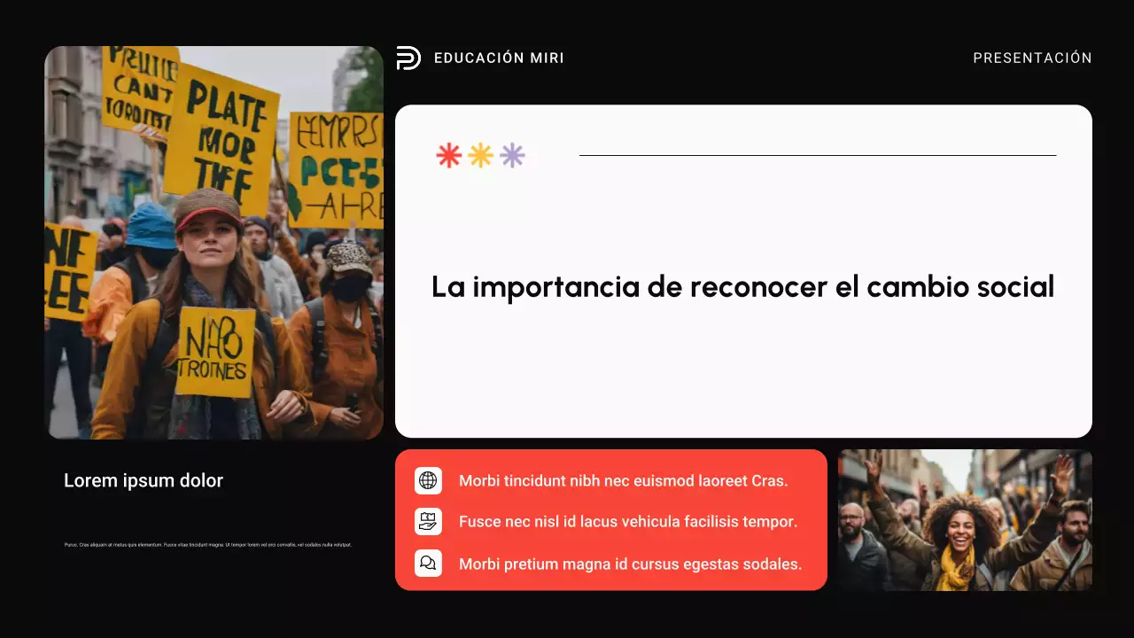 Negro y Rojo Movimientos modernos de derechos civiles en todo el mundo