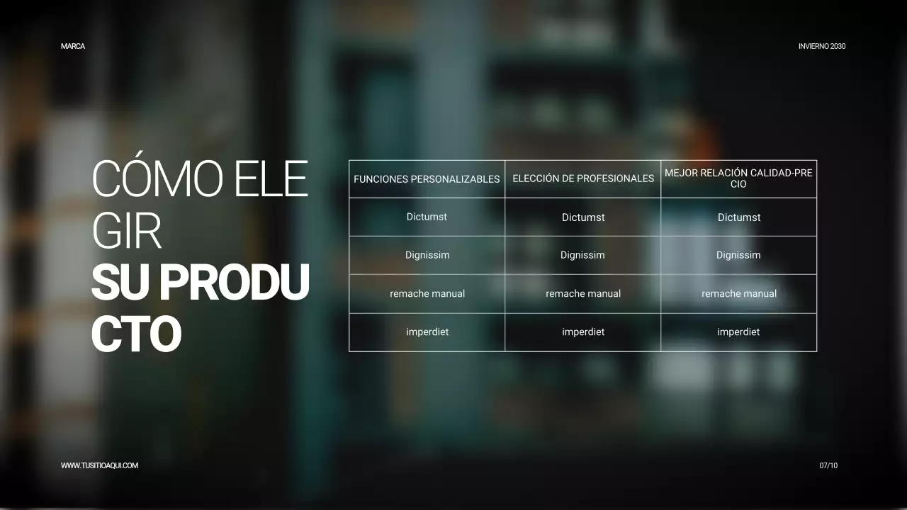 Catálogo de productos Beige Modern