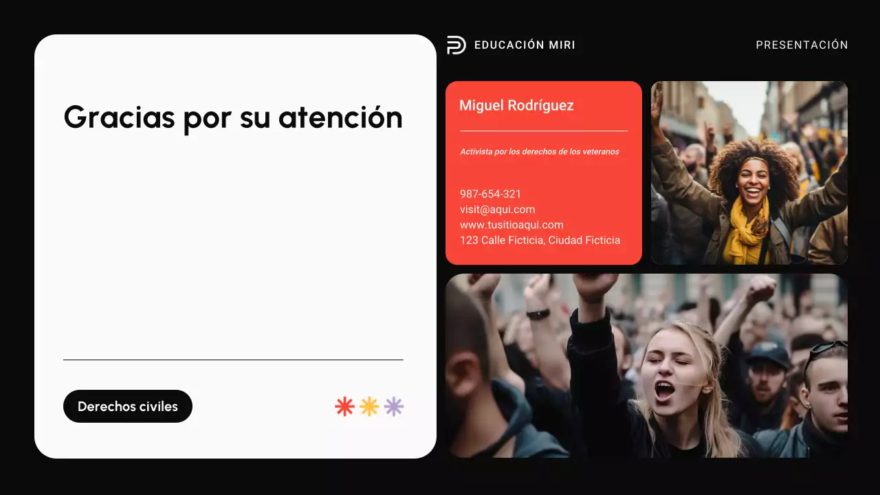 Negro y Rojo Movimientos modernos de derechos civiles en todo el mundo