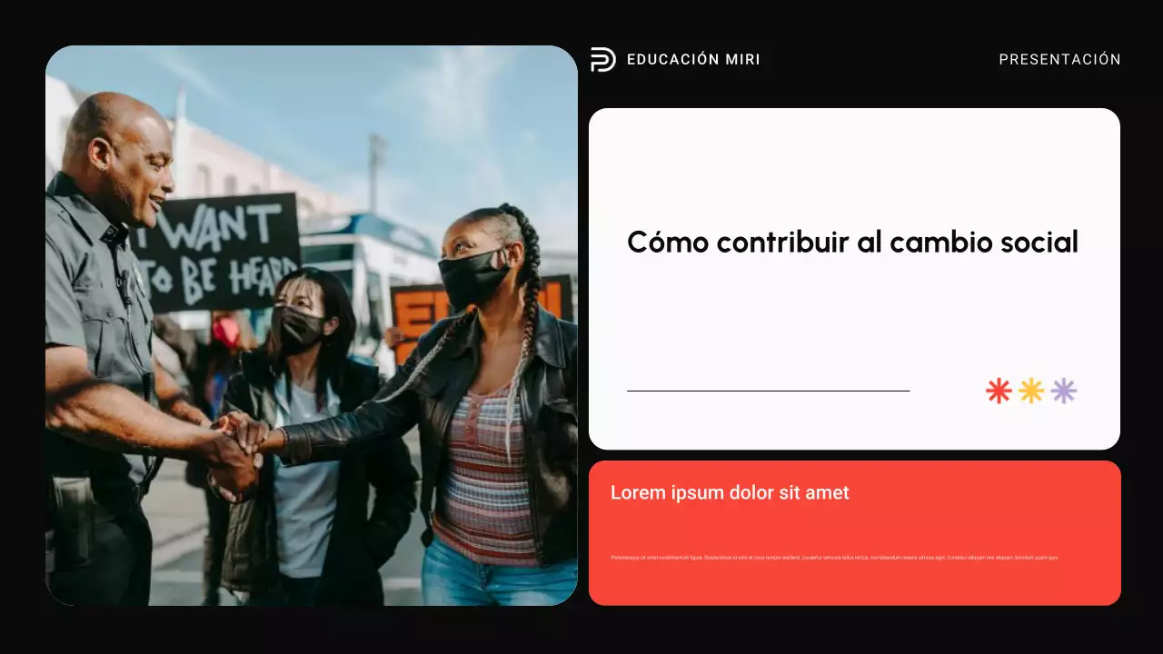 Negro y Rojo Movimientos modernos de derechos civiles en todo el mundo