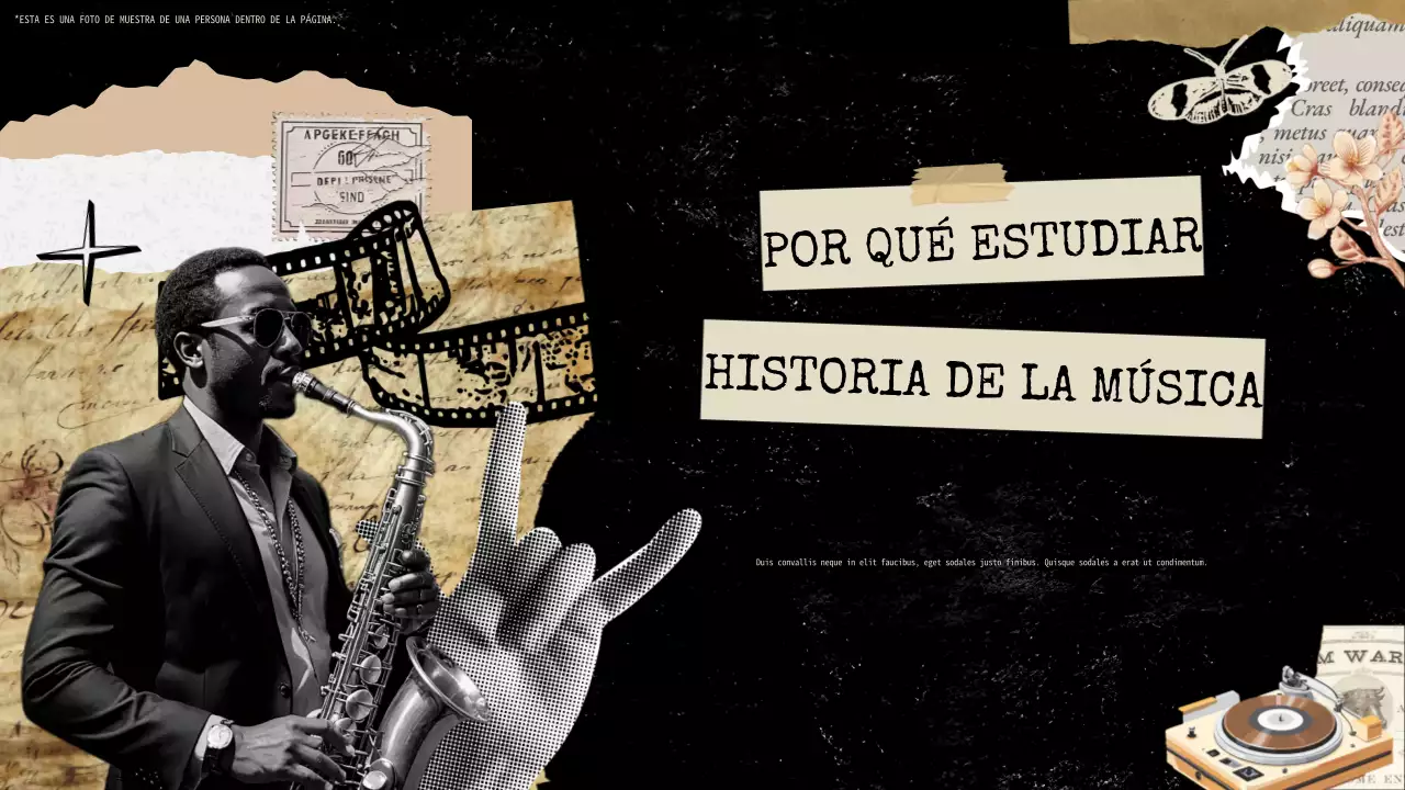 Presentación de la historia de la música antigua