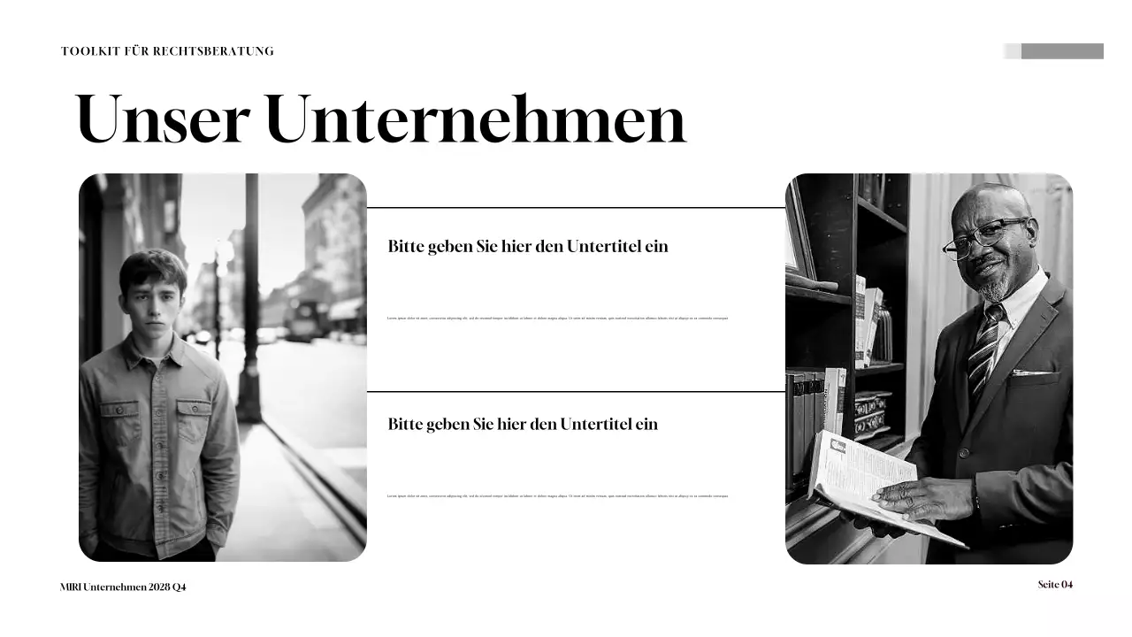 Maroon Professional Legal Consulting Toolkit Präsentation