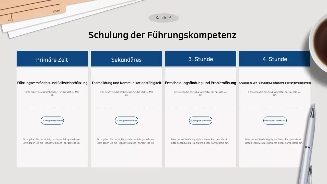 Graue saubere Ausbildungsvorschläge