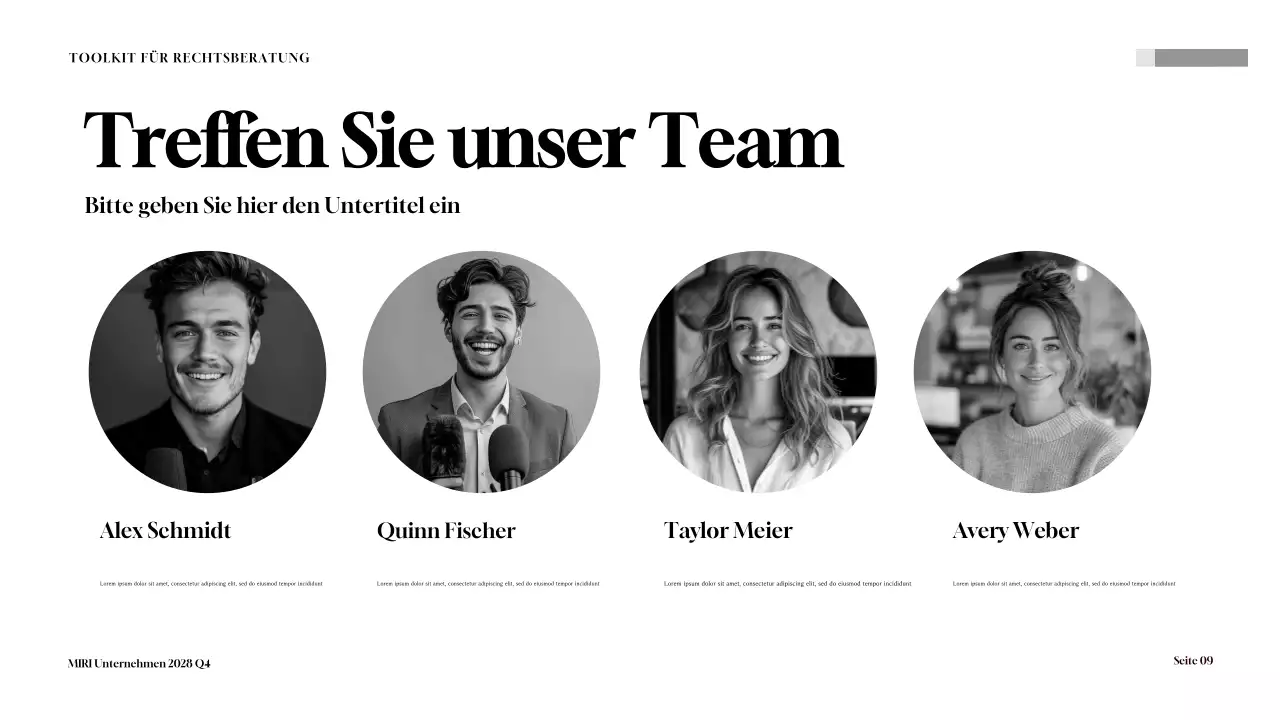 Maroon Professional Legal Consulting Toolkit Präsentation