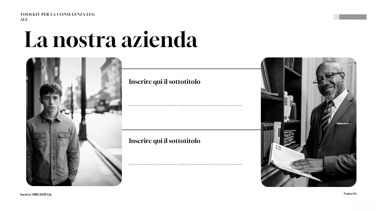 Presentazione del kit di strumenti per la consulenza legale di Maroon Professional