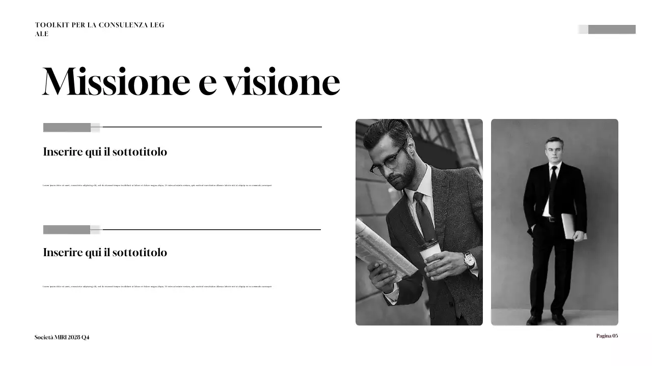 Presentazione del kit di strumenti per la consulenza legale di Maroon Professional