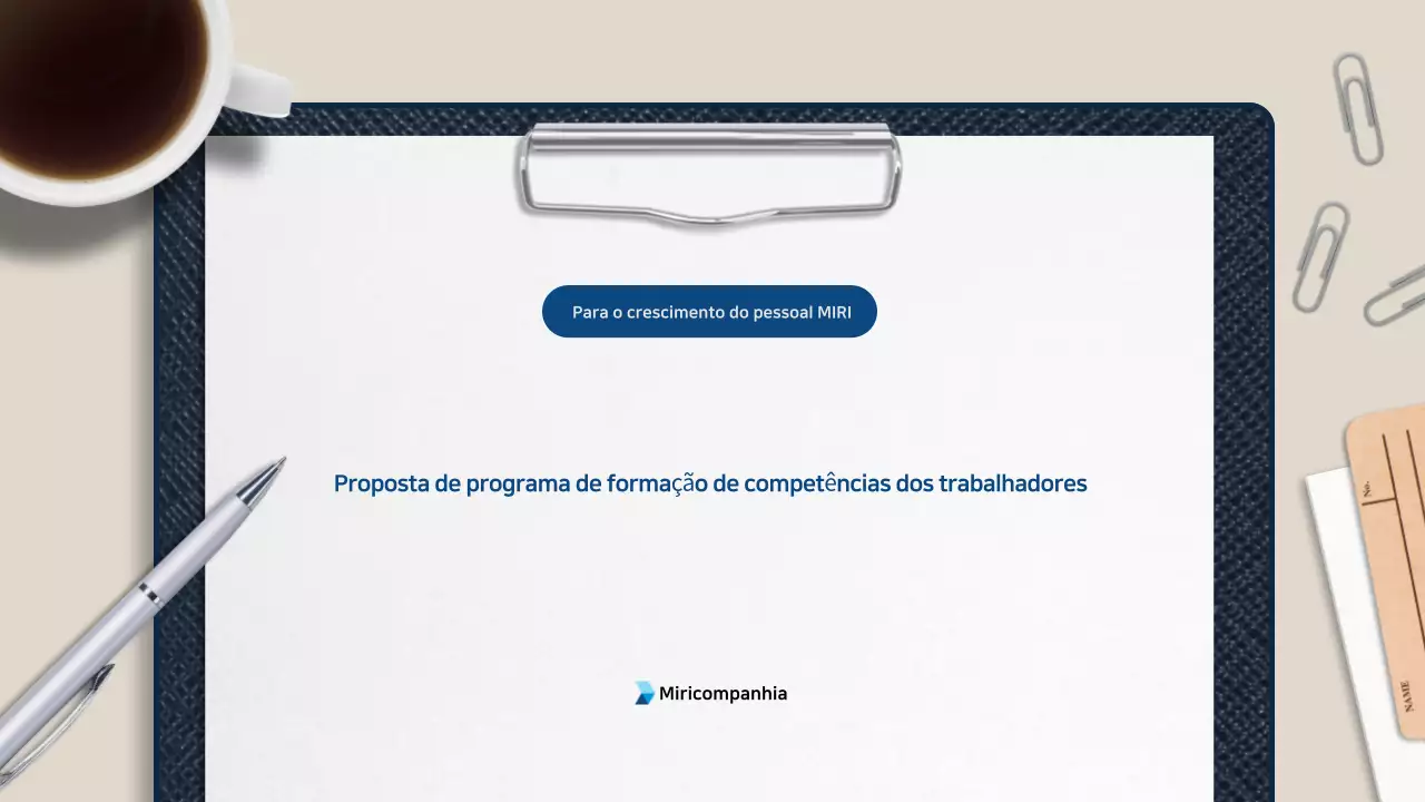Propostas de formação "Grey Clean