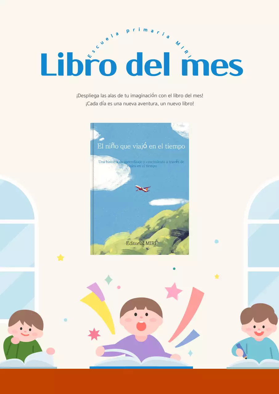 Promover recomendaciones de libros acogedores de color beige