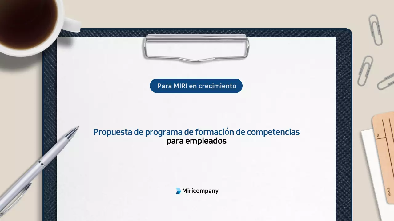 Propuestas de formación de Grey Clean