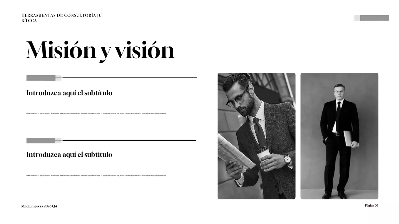 Maroon Professional Legal Consulting Toolkit Presentación