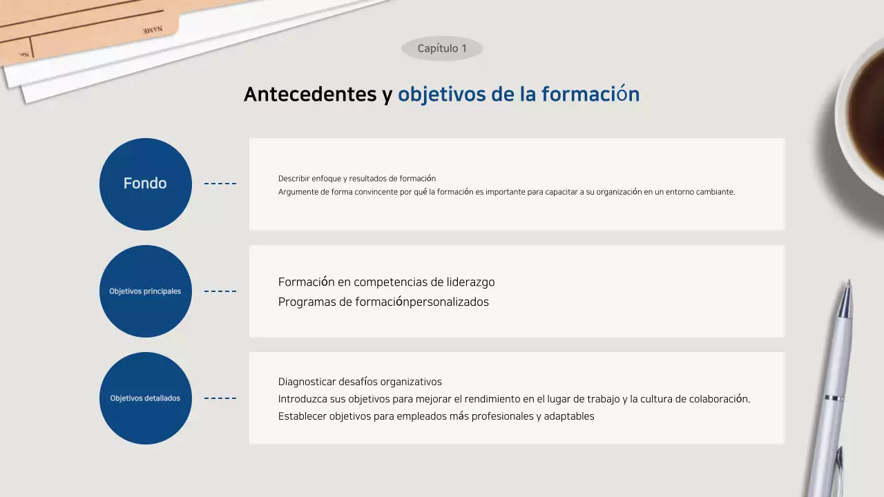 Propuestas de formación de Grey Clean