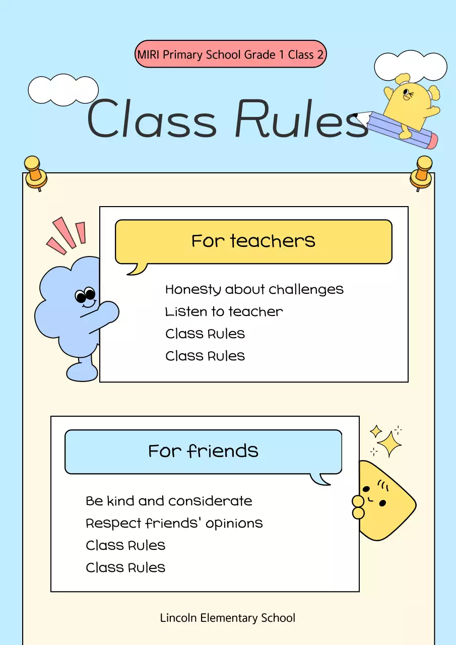 Hướng dẫn học tập cho bé Sky Blue