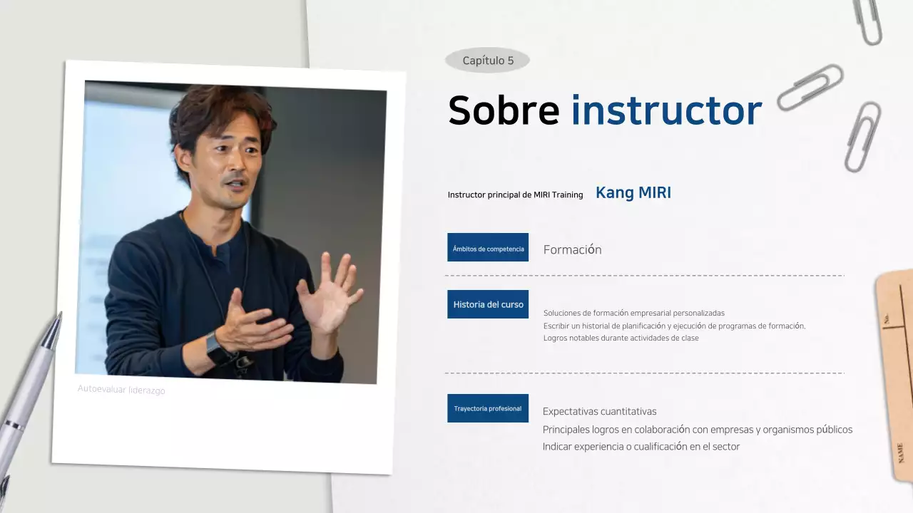 Propuestas de formación de Grey Clean