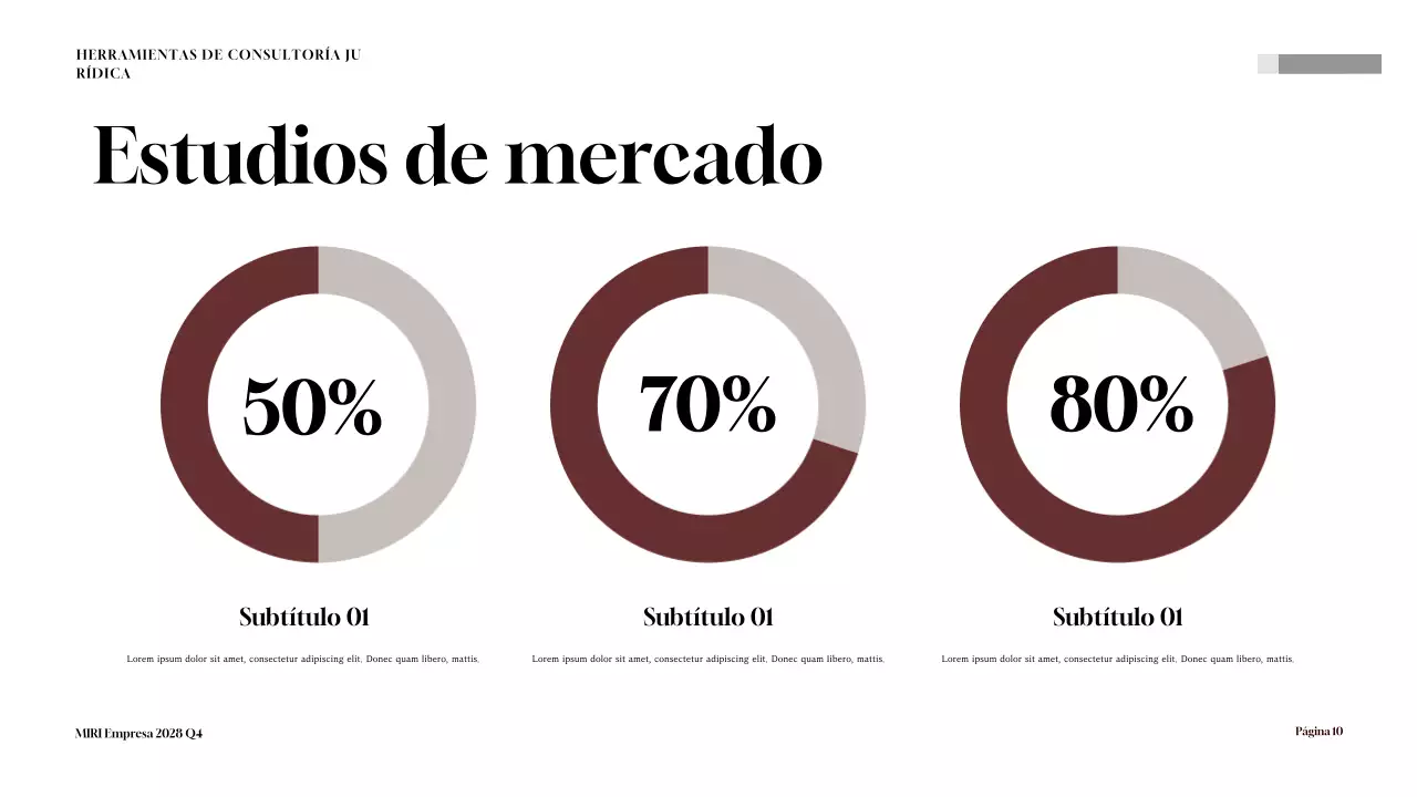 Maroon Professional Legal Consulting Toolkit Presentación