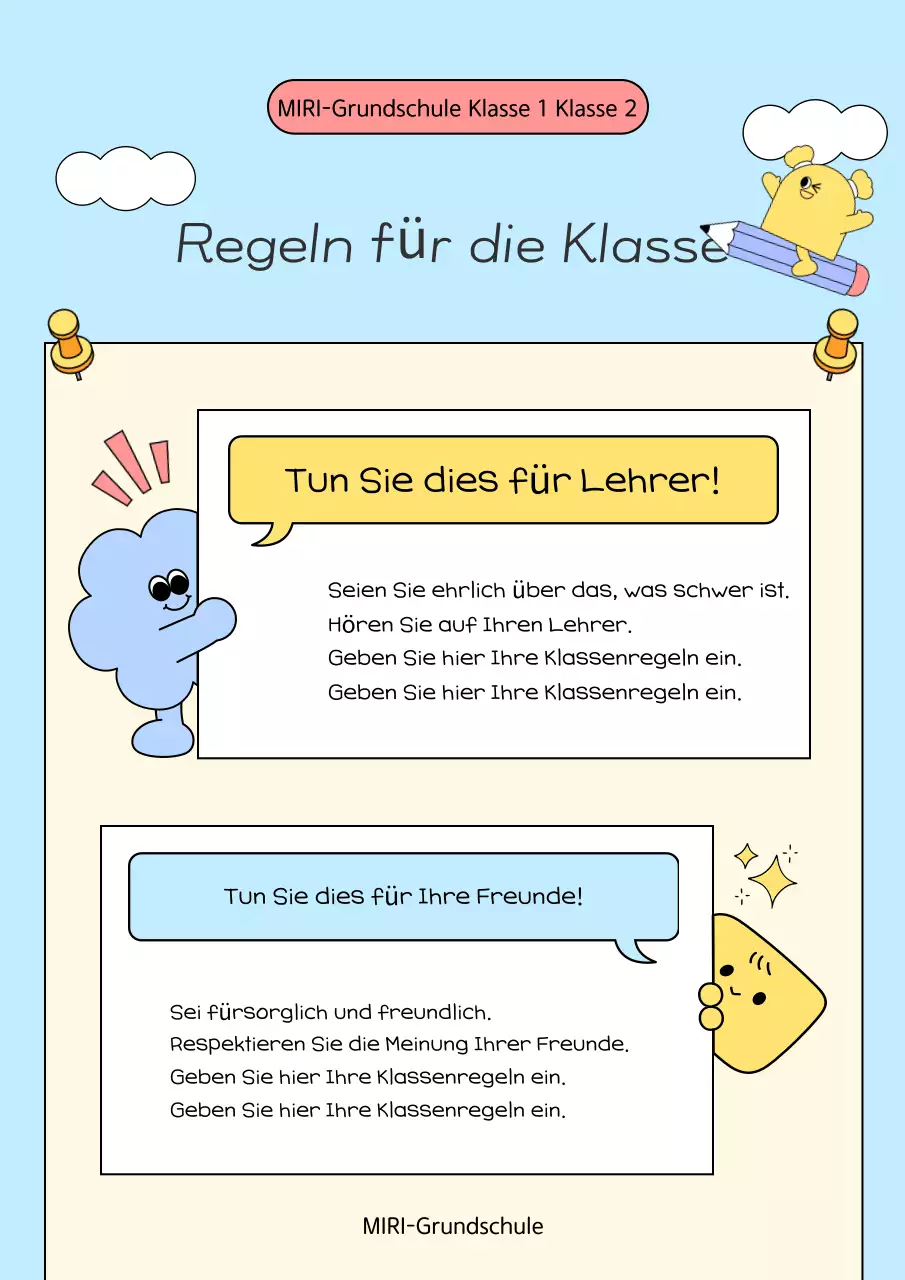 Leitfaden für hellblaue Schulen