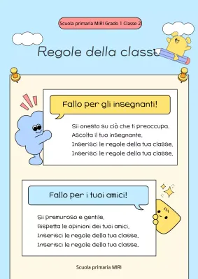 Guida alle scuole di colore azzurro