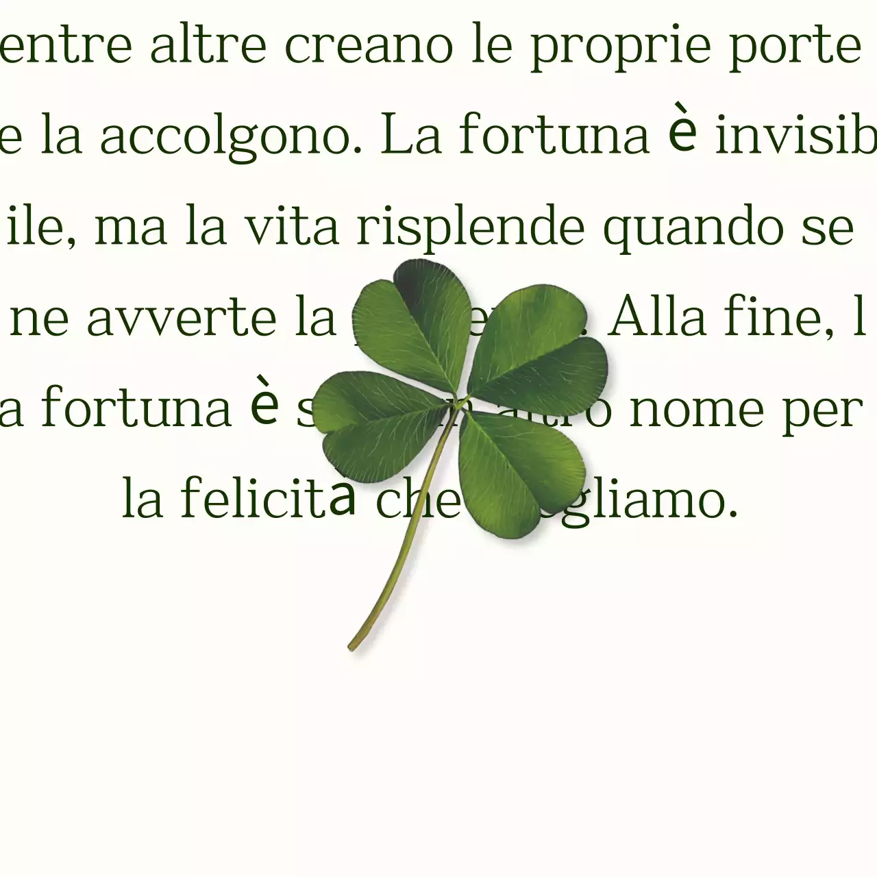 Avorio Parole semplici e felici