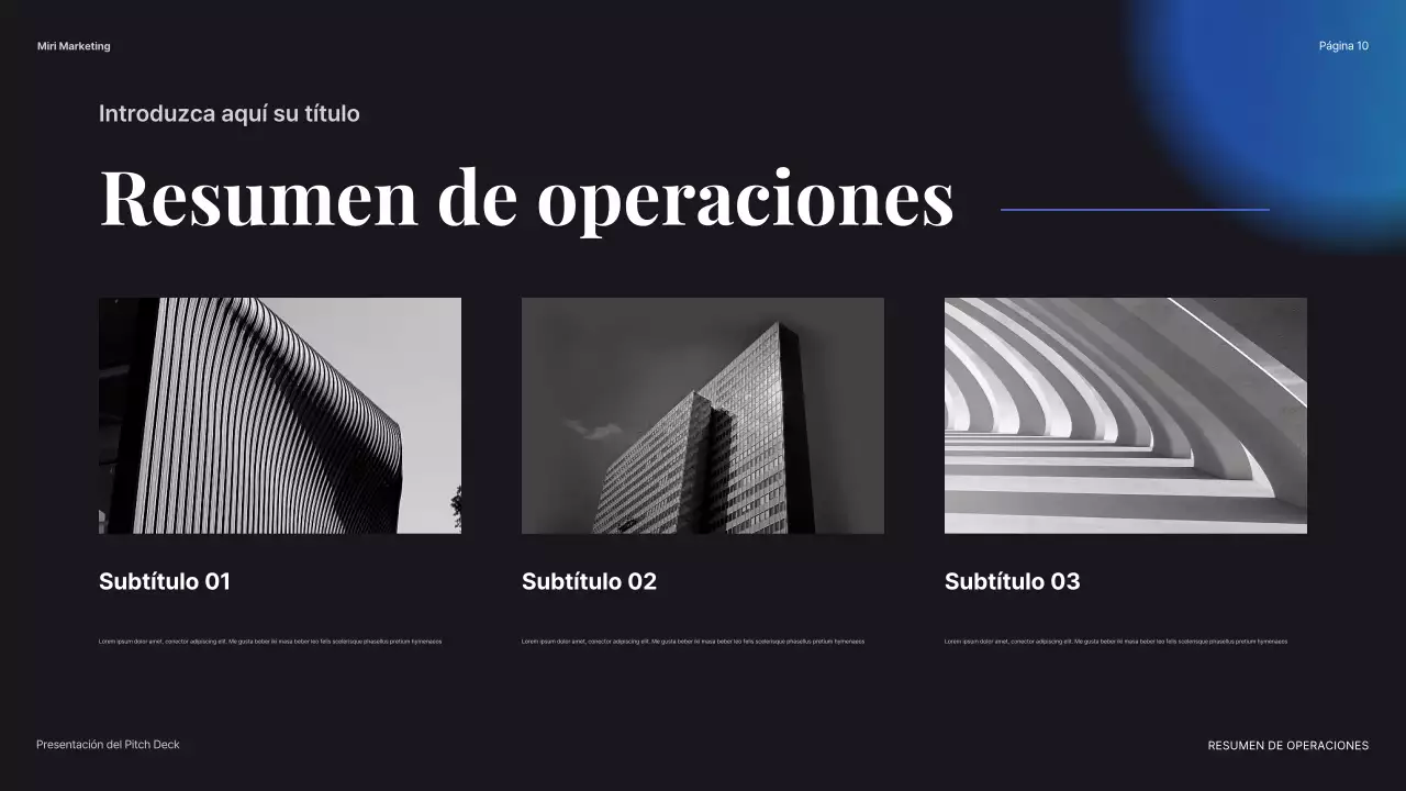 blue modern company introduction presentation