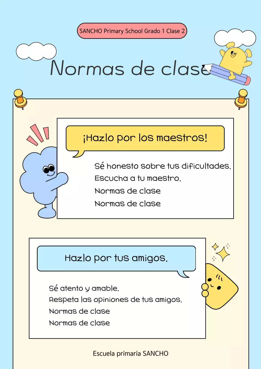 Guía de escuelas celestes