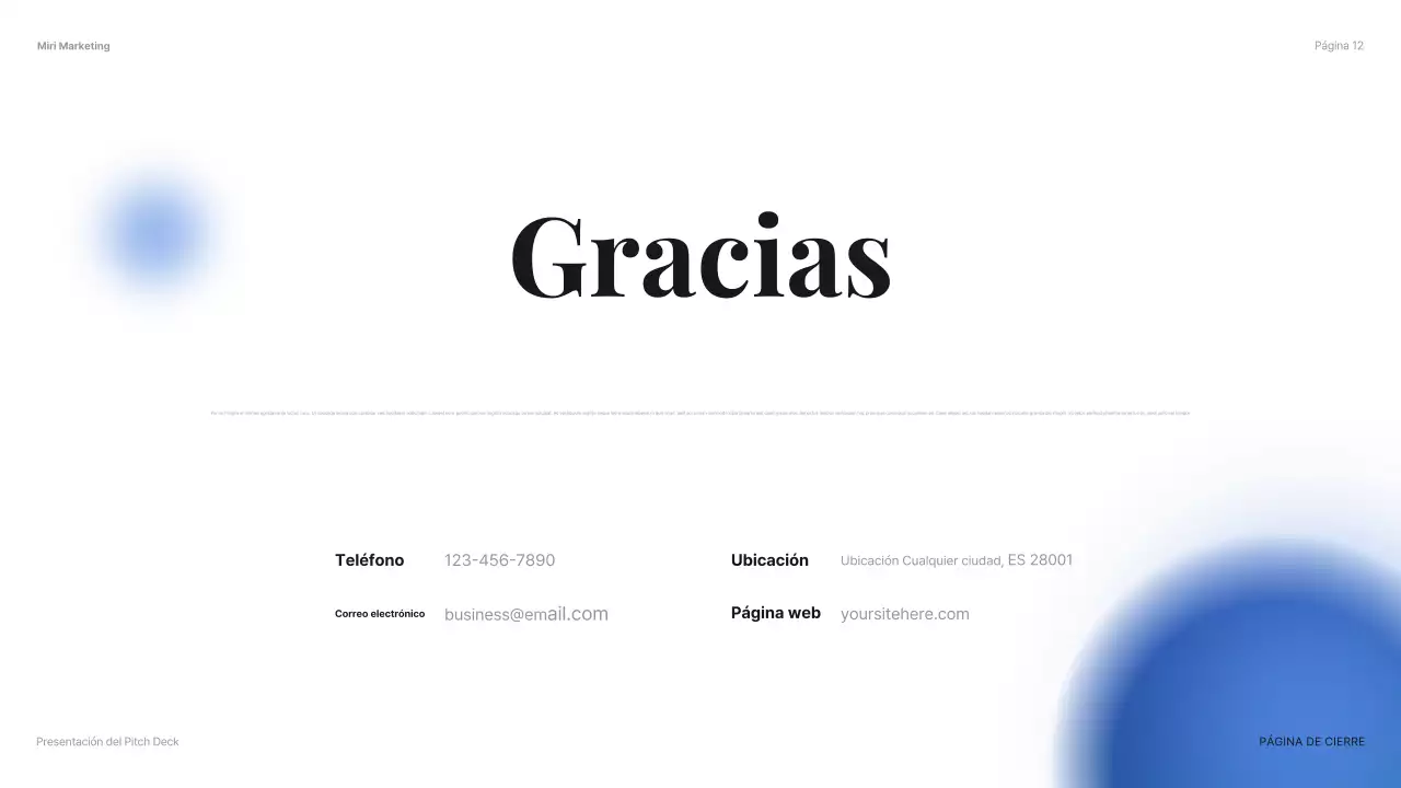 blue modern company introduction presentation